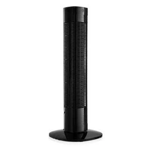Princess Ventilateur Colonne Silencieux 80cm - 3 Modes 3 Vitesses, Oscillation, Connecté WiFi, Télécommande, Noir